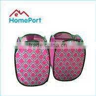 New Fashion Oxford Folding Laundry Hamper Trolley With Cover