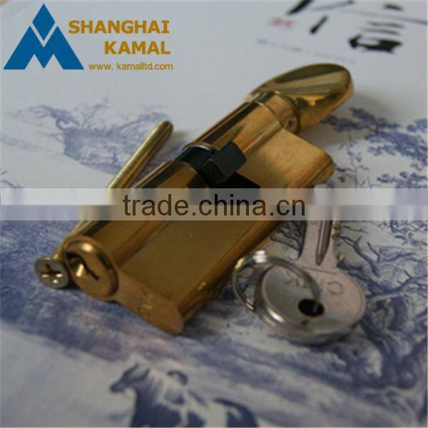 Euro standard solid brass door lock cylinder