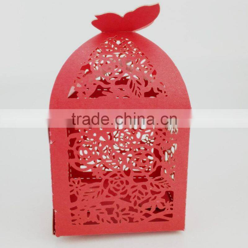 foldable sweet wedding candy box romantic paper wedding box