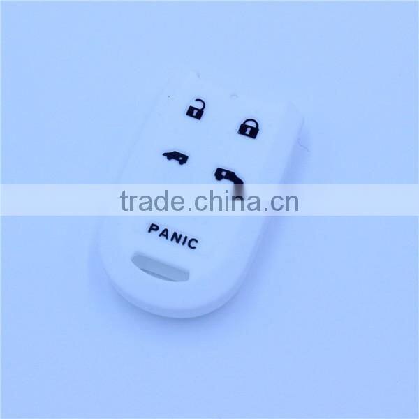 silicone rubber car key cover shell case for honda 5 buttons