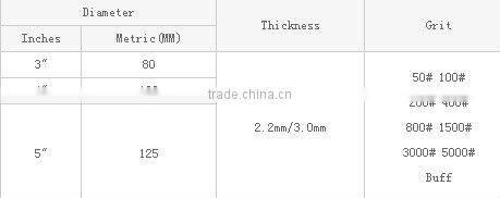 Fiexble polishing pads and backer