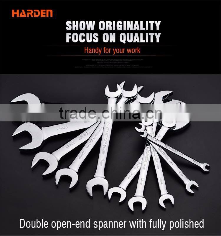 10 pcs double open wrench Chrome Vanadium handle tools spanner set