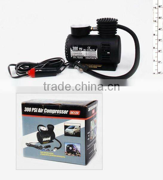 12Volt 300psi Mini car air compressor pump