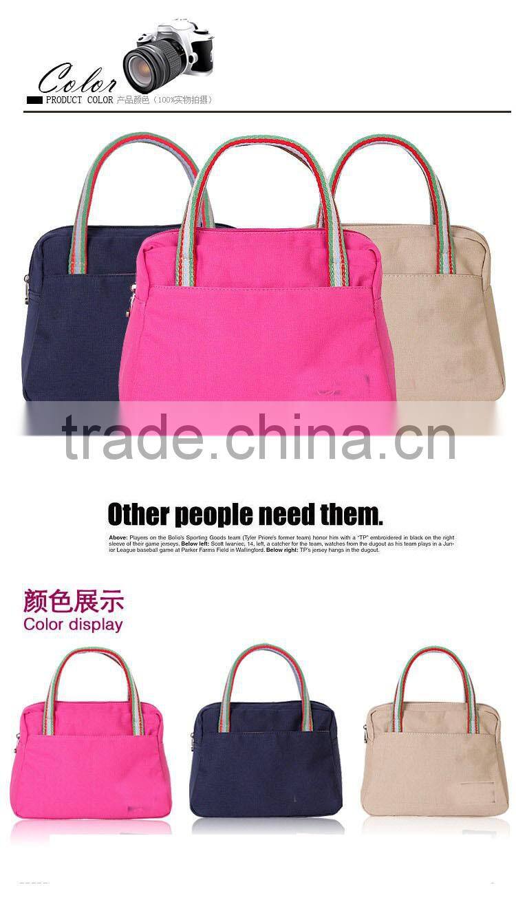 2015 Nice quality hand carry bag canvas