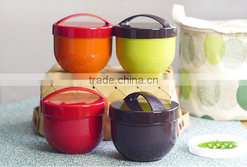 High Capacity 3 Layers Black Lunch Box With Fork & Spoon OKAY With Microwave,hot new product for 2015,CUSTOM plastic lunch box