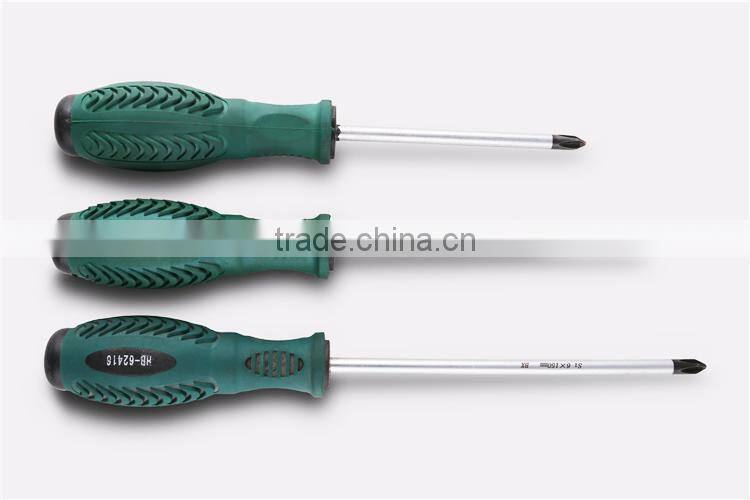 Slotted and Philips Plastic Screwdriver with Magnet Head
