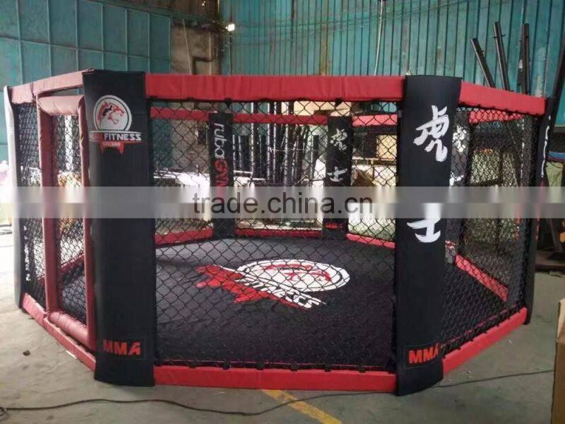 6x6m floor MMA Cage for boxing club