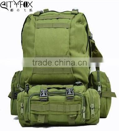 New men's Camouflage backpack outdoor mountaineering bags tactical in the combination of many Backpack