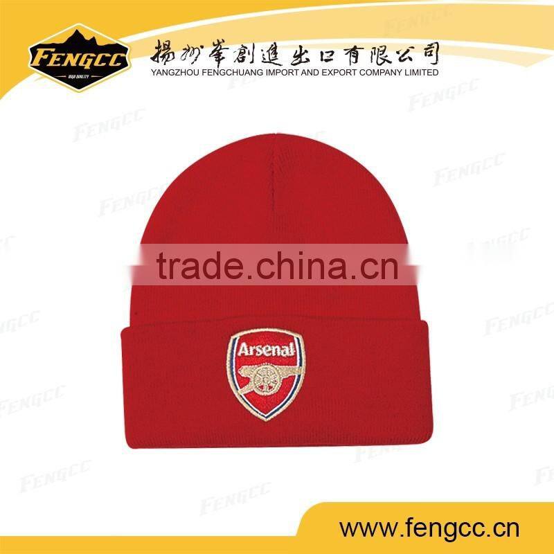 2016 fashion Jacquard hip hop winter ski warm folded knit beanie