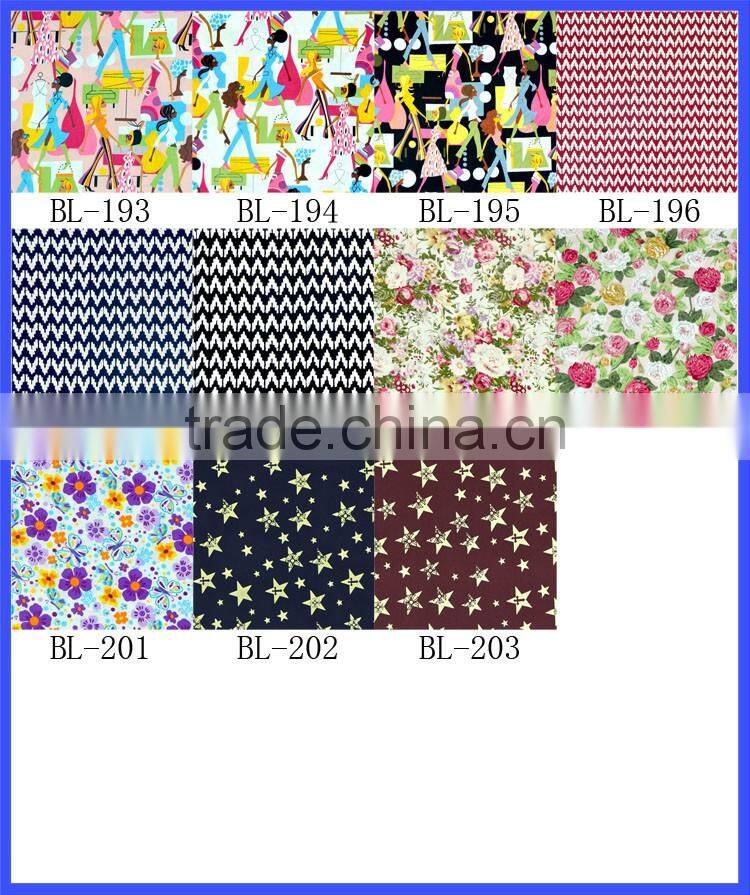 New Fashion Soft Organic Cotton Fabric 100% Knit Fabric Factory In China Cotton Flower Fabric Made In China