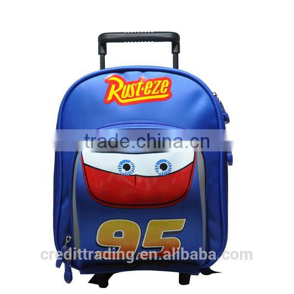 Hot Sale Custom Logo backpack with wheels for kids