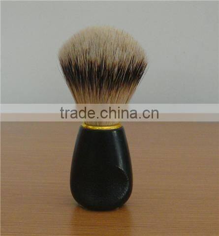 Badger hair shaving brush head