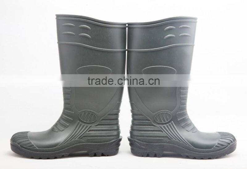 CSA impact and penetration resistance PVC waterproof gumboots safety rain boots