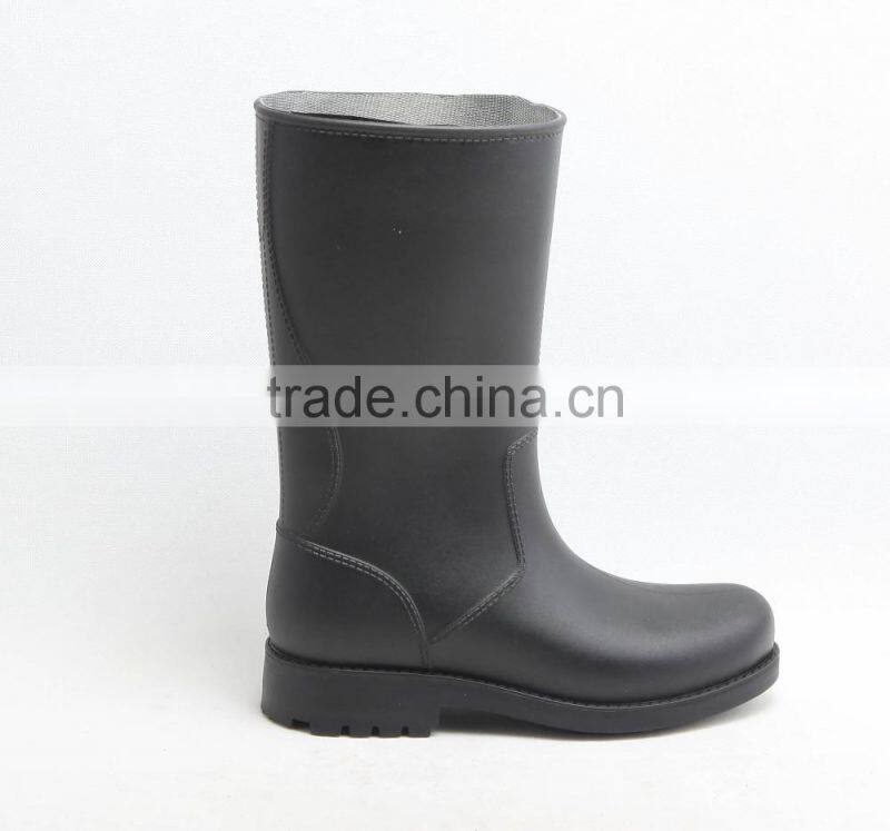 fashion pvc rain boots wellinton boots for men