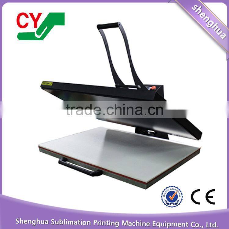 Manual high quality multicolor sublimation t shirt big size heat press machine
