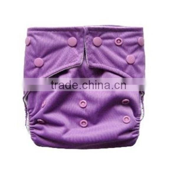 Waterproof !Solid color PUL baby cloth diaper