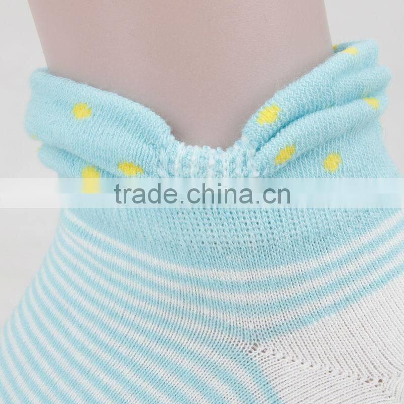 2014 new arrived custom wholesale colorful candy color comfortable women cotton ankle socks