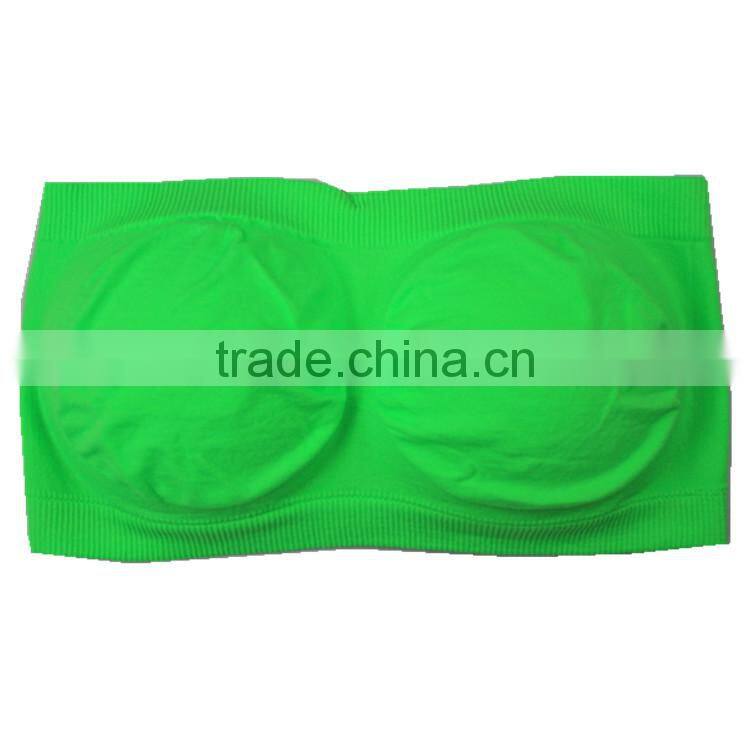 girl sexy tube bra padded tube top strapless bra for women underwear