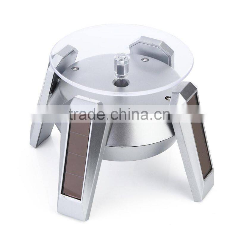 fashion jewelry solar energy display turning table 4 color in stock for ring earring bracelet