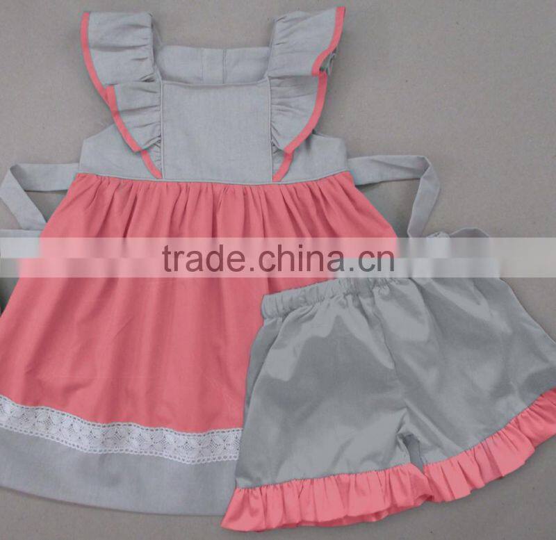 Baby Clothes Wholesale Girl Outfit For Christmas Children Winter Outfit Organic Cotton Pajamas