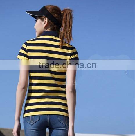 2017 new product China wholesale Professional good quality low price cheapest custom print women short sleeve Polo shirt