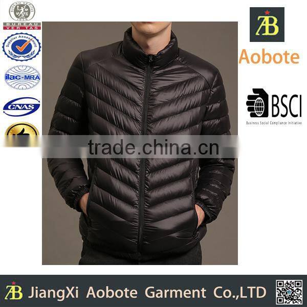 2015 260gsm Hot Sale Light Weight Waterproof Duck Down Jacket
