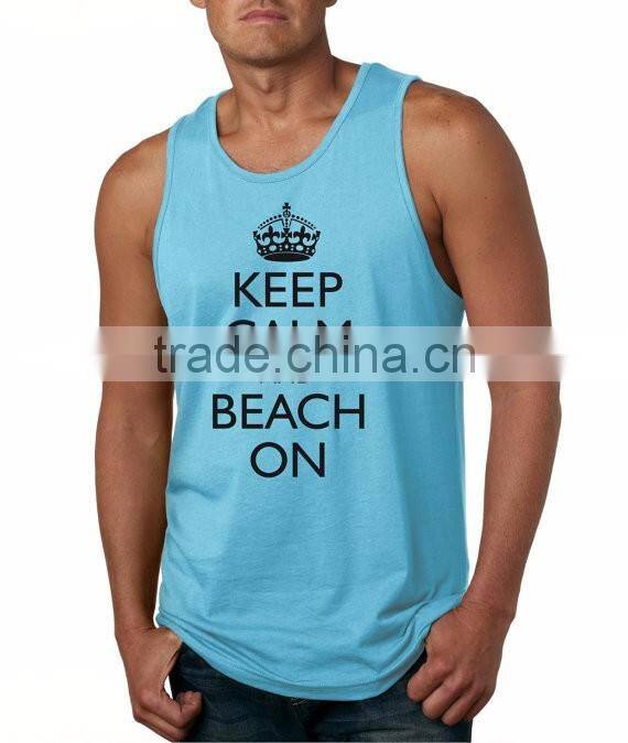 custom stringer mens fintness apparel gym tank top mix colors