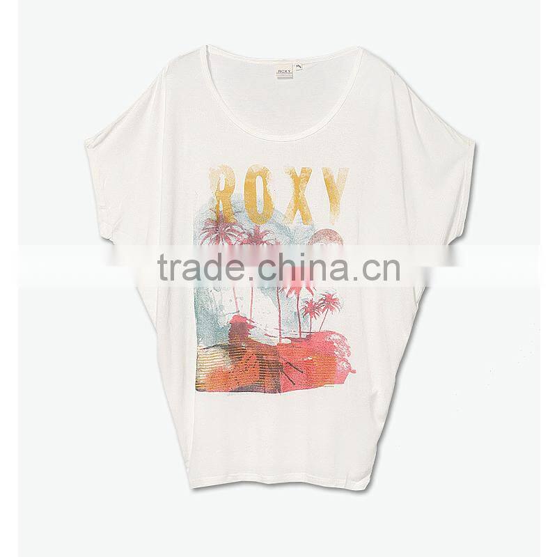 loose tshirt custom pattern el ladies tshirt