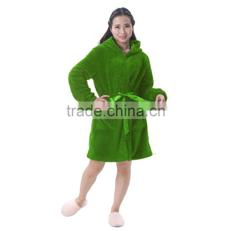 women zipper academy casual bathrobe 100 sale