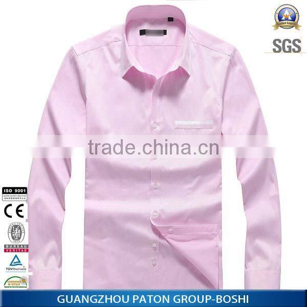 China Manufacturte Factory Wholesale slim fit dress shirt man