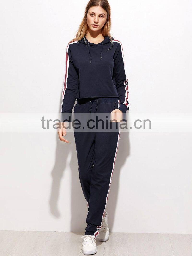 Hot Sale Pullover Casual Bodybuilding Style Hoodie Sweatshirts For Women