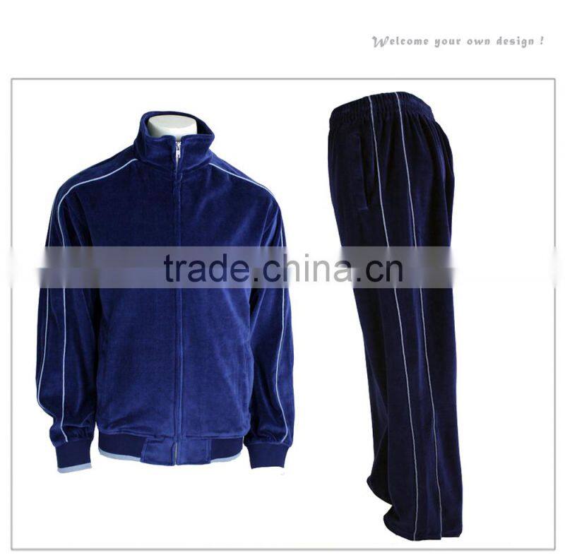 Fashion design thick winter women tracksuit 2014