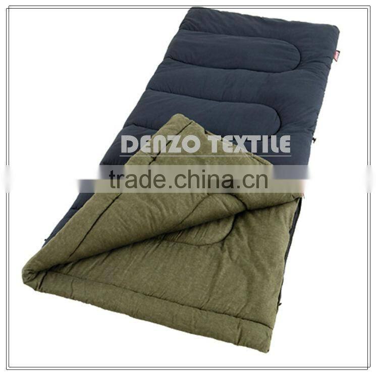 2013 HIGH QUALITY envelope sleeping bag 100% cotton