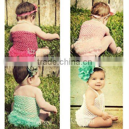 Baby Girls Purple Tube Top & Petti Bloomer Panties 2 Pcs Set