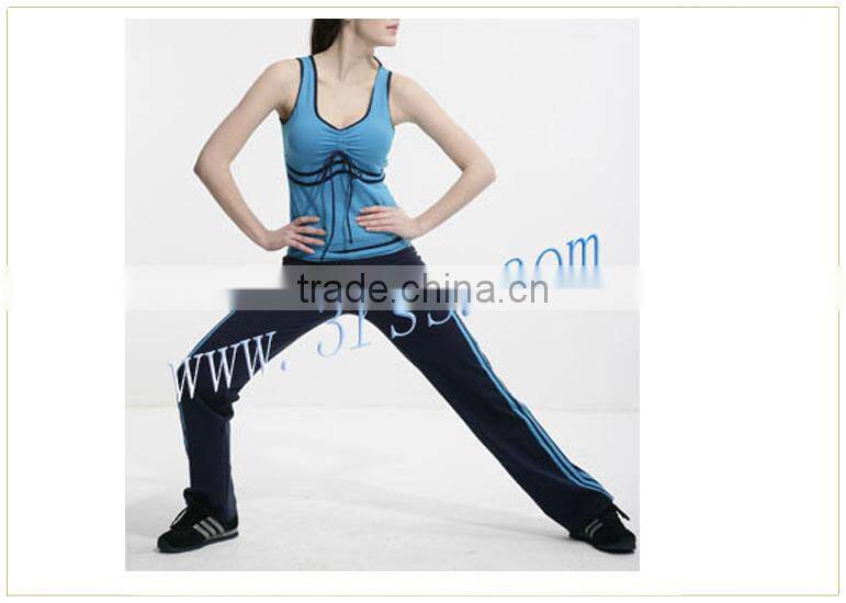 ladies organic cotton sportswear yoga wear