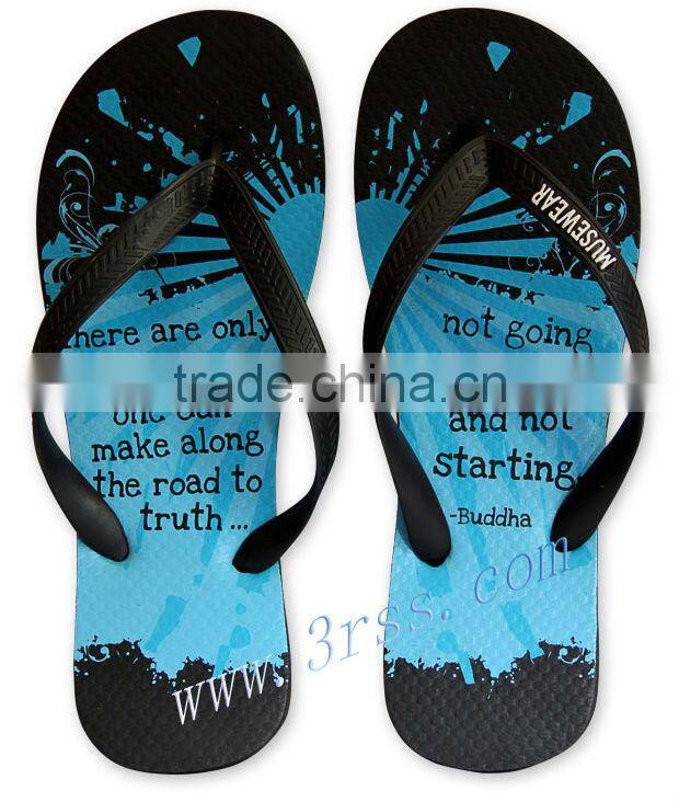 custom printed flip flops sandal