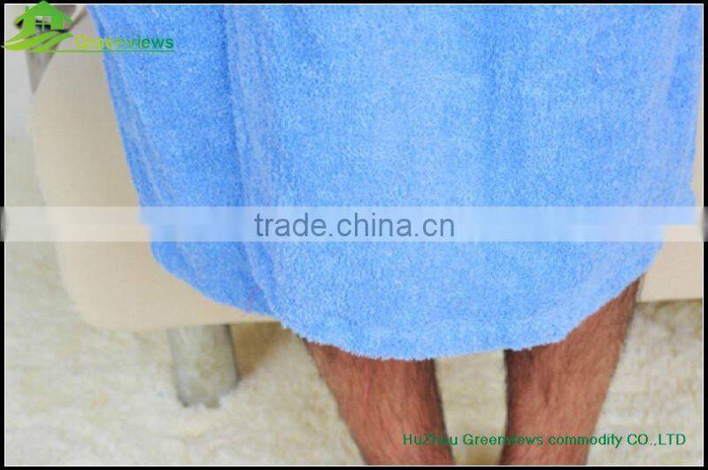 Cotton Custom size bathrobe cotton robes for adults terry cotton sleepwear