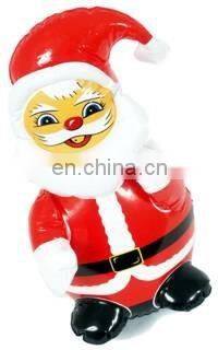Lovely inflatable christmas Santa Claus toy for decoration toys