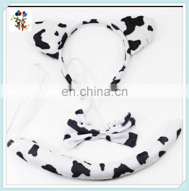3pcs Fancy Dress Cosplay Animal Ears Party Headbands with Bow Tie HPC-0701