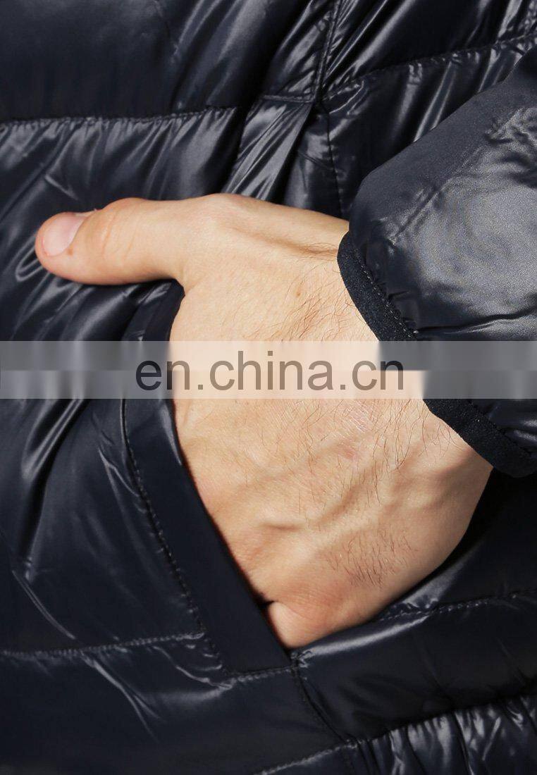 nylon fake down jacket