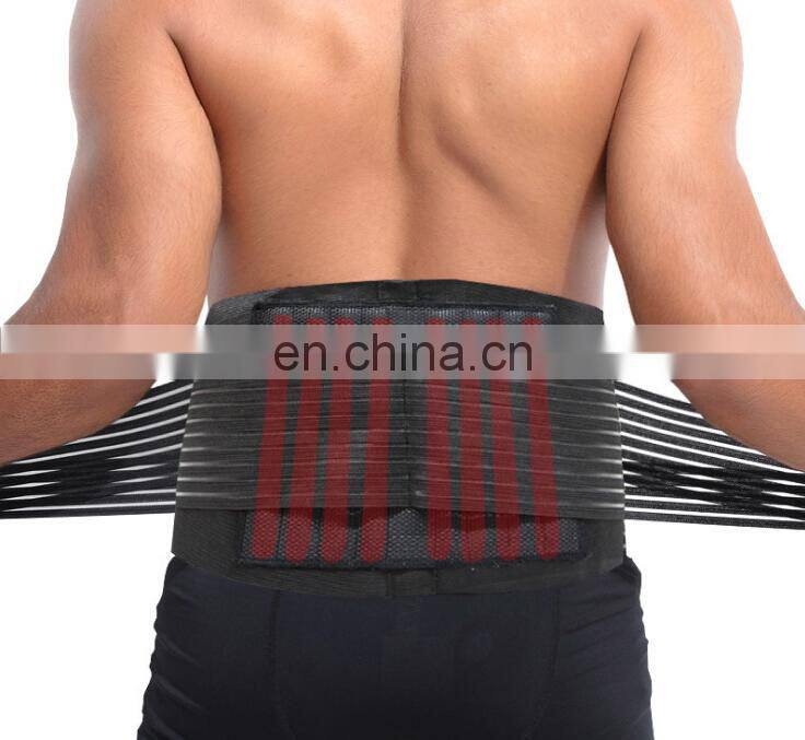 Breathable Lower Back Support Brace Lumbar Waist Belt Band