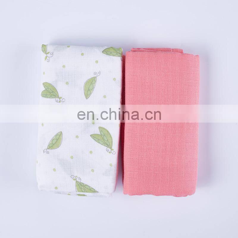 Convenience Baby Soft Blanket Muslin Cotton Newborns Swaddle Wrap Blankets