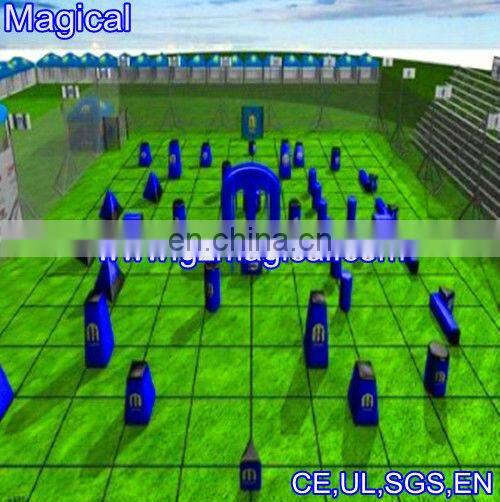 45 paintball bunker inflatable/inflatable x bunker xx