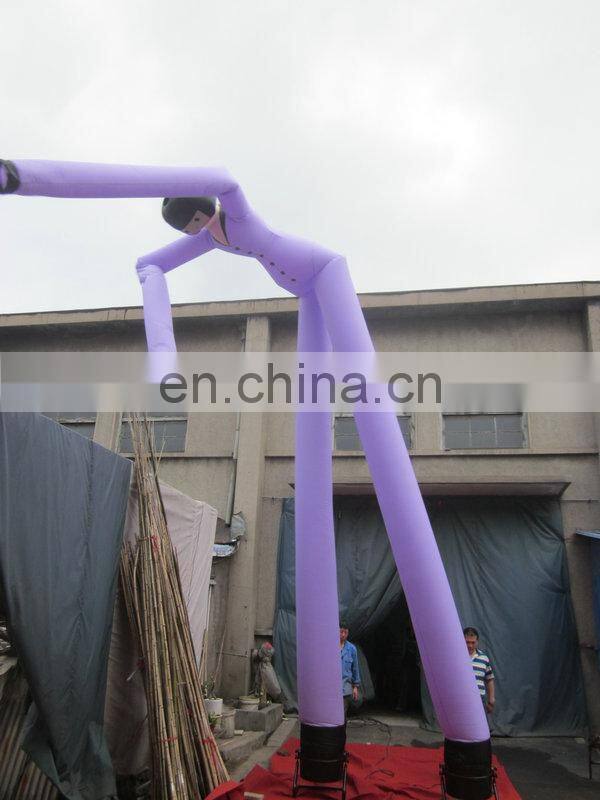 customized multicolordouble legs giant inflatable air dancers inflatable wave man