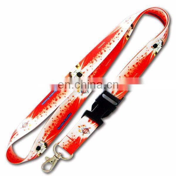 Dye sublimation printing lanyard factory