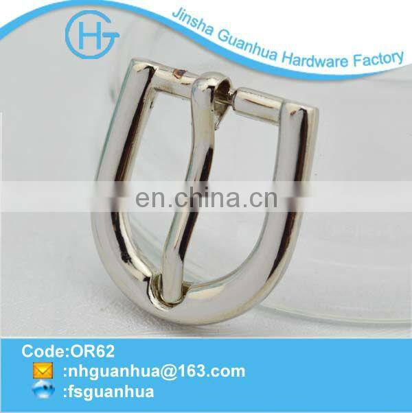 Metal nickel fashion shoes buckles shoes accessories factory
