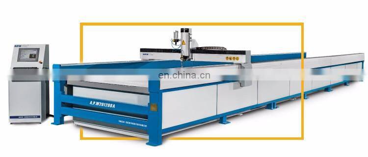Flying Arm 5 Axis Marble Waterjet Cutting Machine For Concrete Cutting
