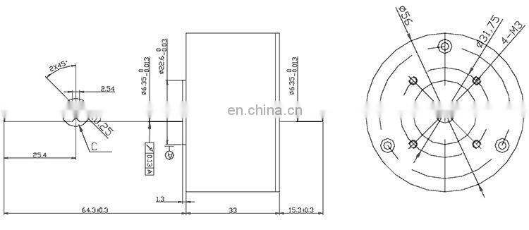 brushless dc electric motor 3000rpm 24v bldc motor BMM731