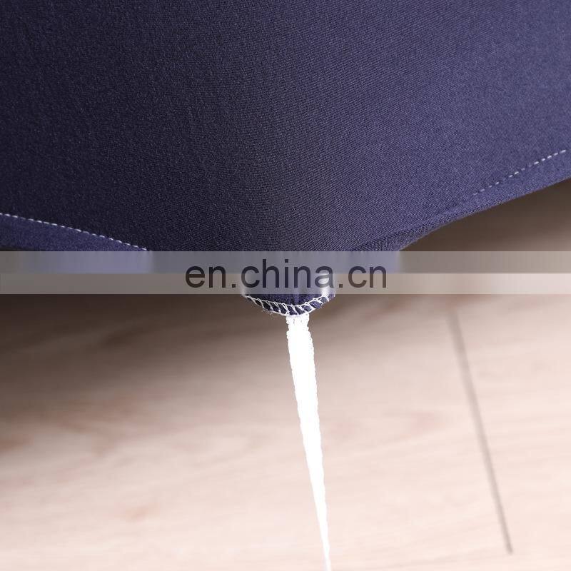 Shaoxing Sinuo ready made Stretch Sofa Covers elastic solid color couch cover