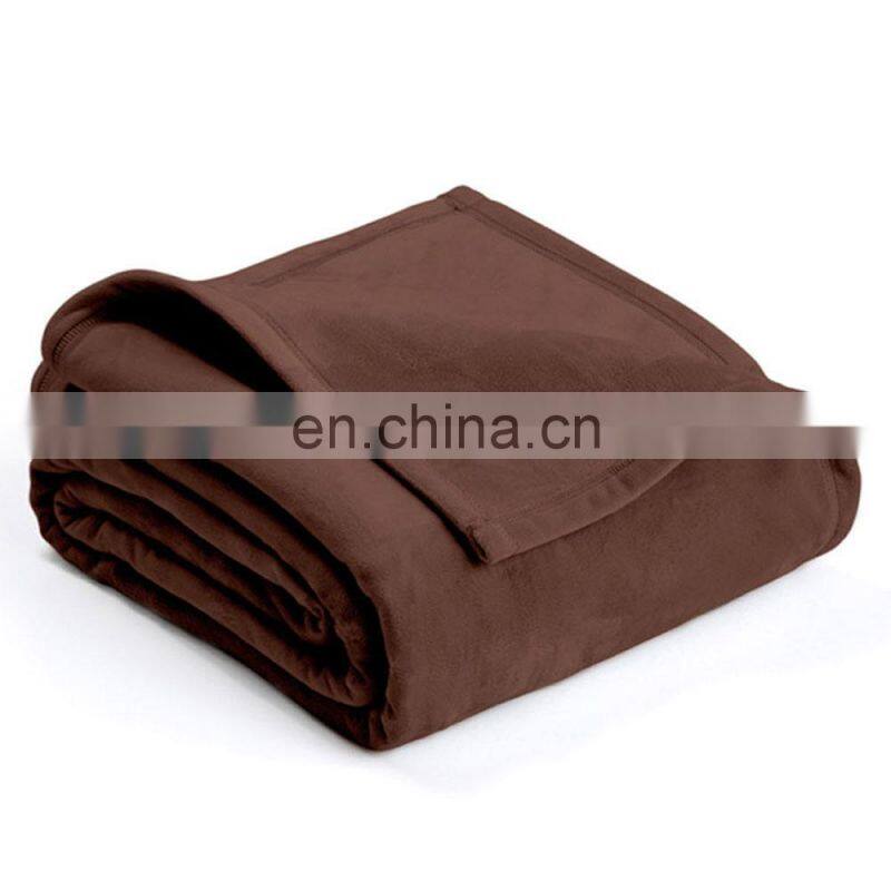 Customized Polyester Warm Blanket Flannel Fleece